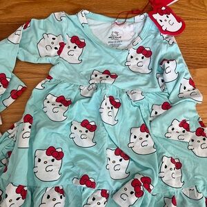 Posh peanut hello kitty ghosts dress 2T